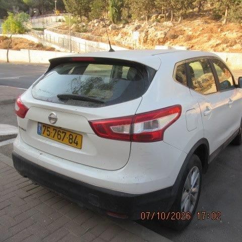 מודעת רכב ניסאן קשקאי