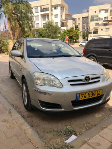 מודעת רכב טויוטה קורולה