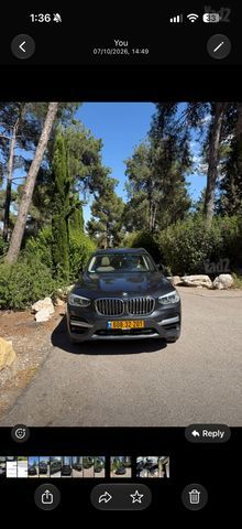 X3 Luxury Line 30i אוט׳ 2.0 (252 כ״ס)