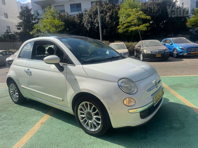 מודעת רכב פיאט 500