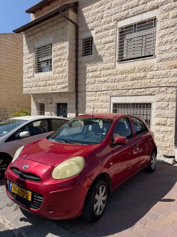 מודעת רכב ניסאן מיקרה