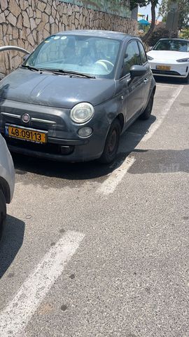 מודעת רכב פיאט 500