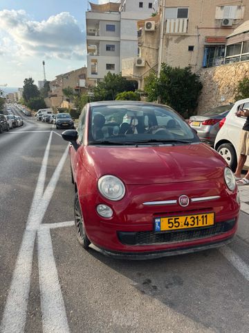 מודעת רכב פיאט 500