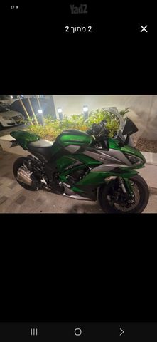 מודעת רכב קאוואסאקי Z1000SX