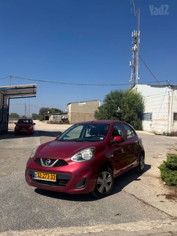 מודעת רכב ניסאן מיקרה