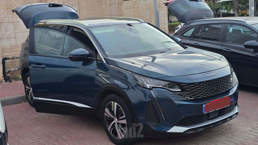 מודעת רכב פיג'ו 5008