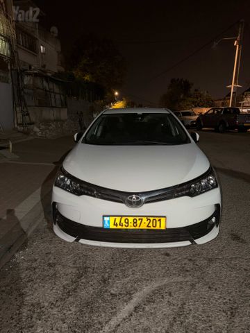מודעת רכב טויוטה קורולה
