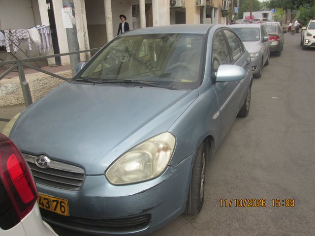 מודעת רכב יונדאי אקסנט i25