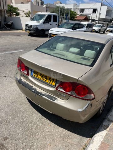 מודעת רכב הונדה סיוויק