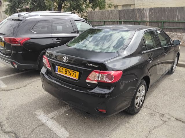 מודעת רכב טויוטה קורולה