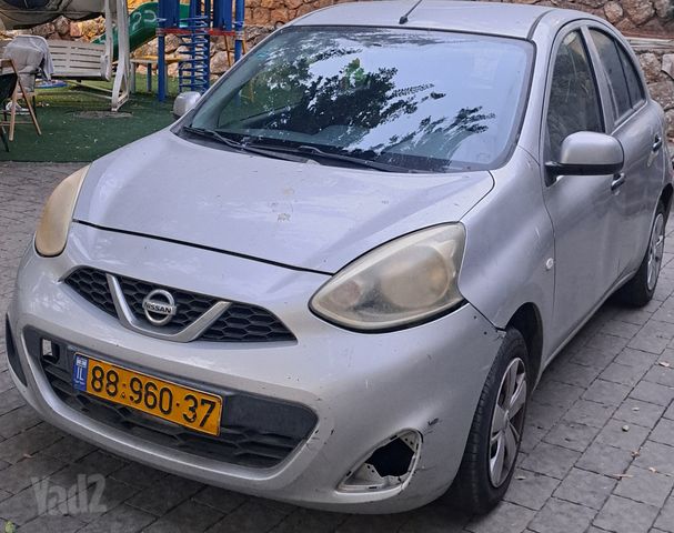 מודעת רכב ניסאן מיקרה
