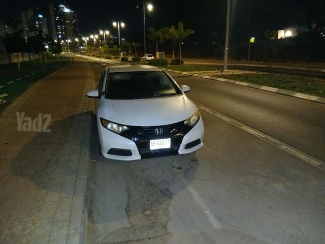 מודעת רכב הונדה סיוויק