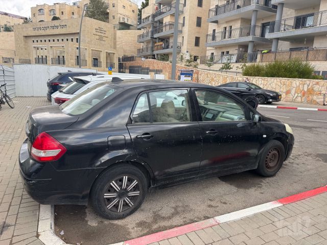 מודעת רכב ניסאן טידה