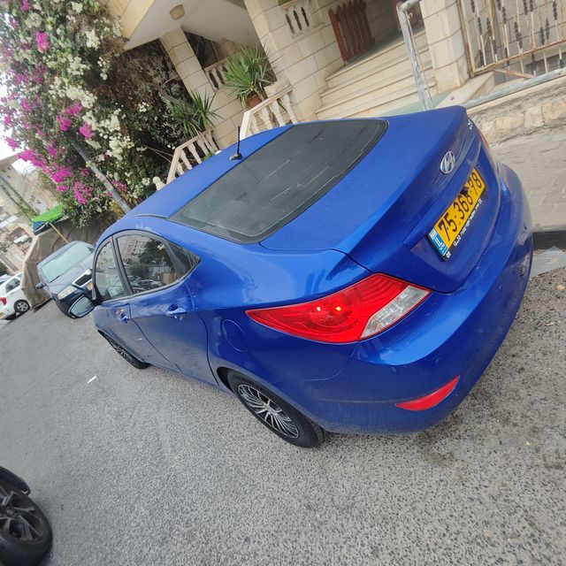 מודעת רכב יונדאי אקסנט i25