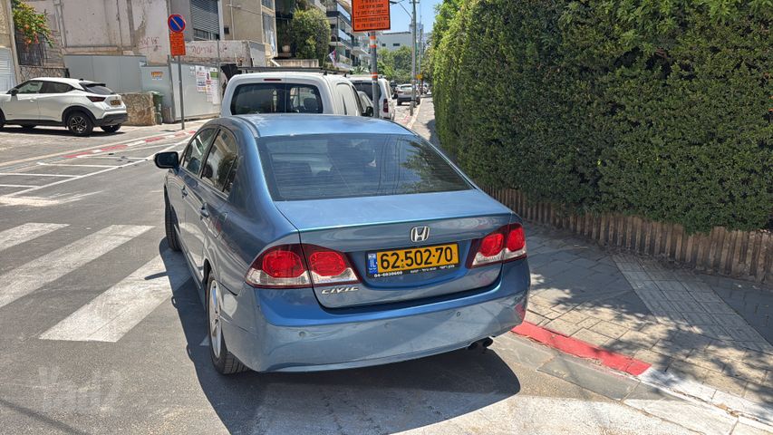 מודעת רכב הונדה סיוויק