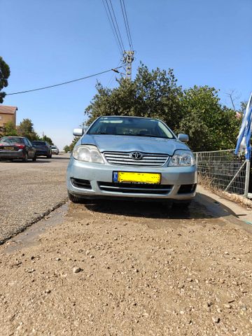 מודעת רכב טויוטה קורולה