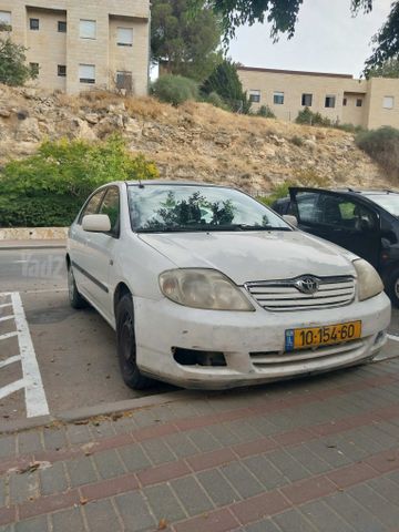 מודעת רכב טויוטה קורולה
