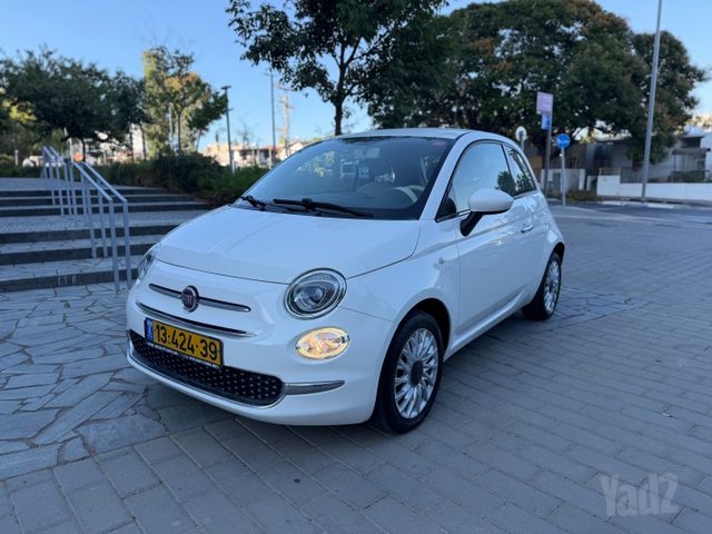 מודעת רכב פיאט 500
