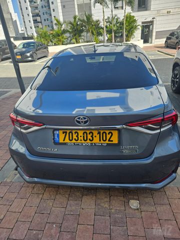 מודעת רכב טויוטה קורולה