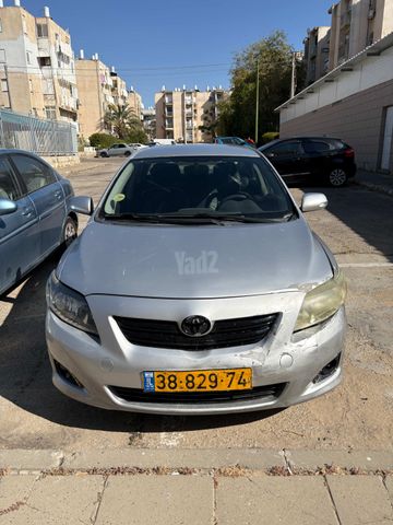 מודעת רכב טויוטה קורולה