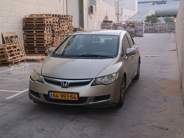 מודעת רכב הונדה סיוויק