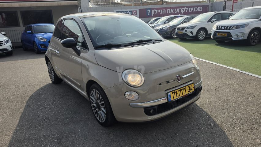 מודעת רכב פיאט 500