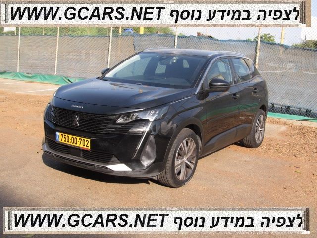 מודעת רכב פיג'ו 3008