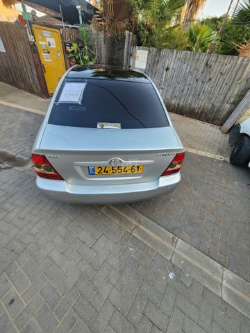 מודעת רכב טויוטה קורולה