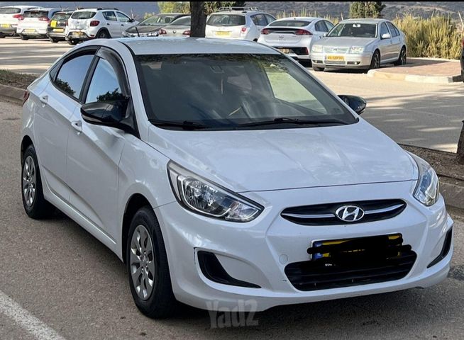 מודעת רכב יונדאי אקסנט i25
