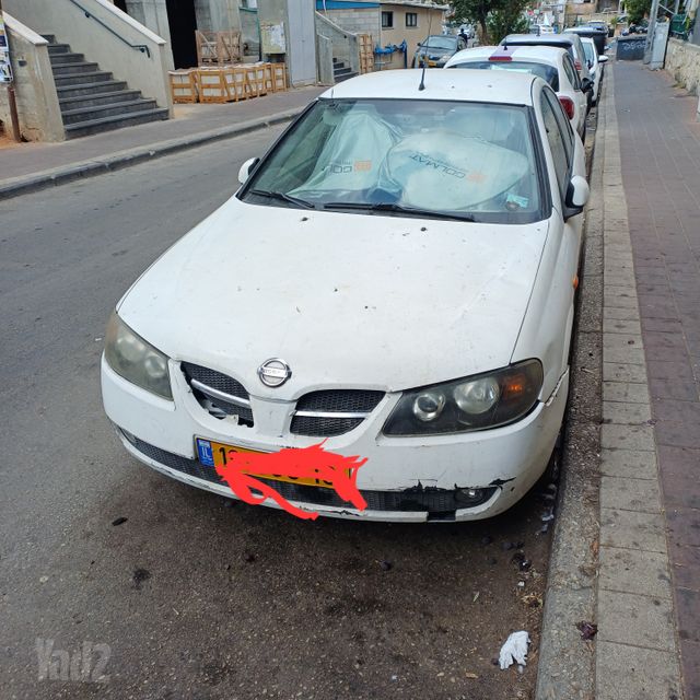 מודעת רכב ניסאן אלמרה