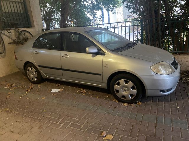מודעת רכב טויוטה קורולה