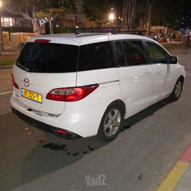 מודעת רכב מאזדה 5