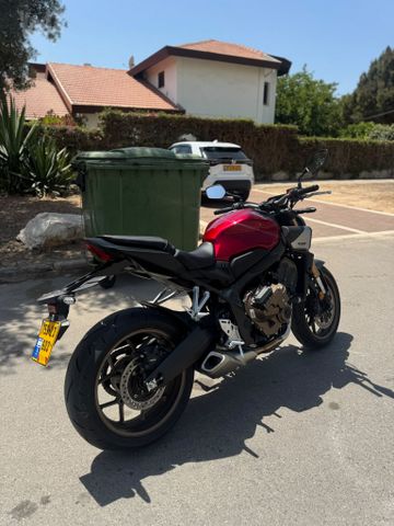 מודעת רכב הונדה CBR650R