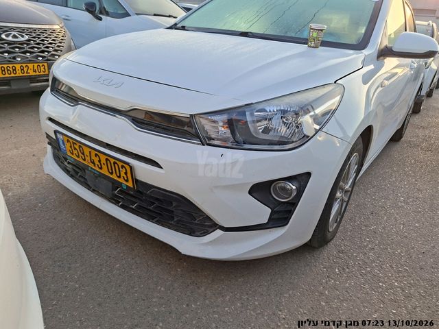 מודעת רכב קיה ריו