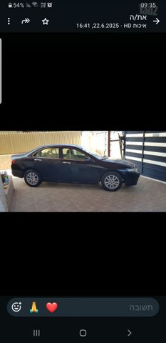 מודעת רכב הונדה אקורד