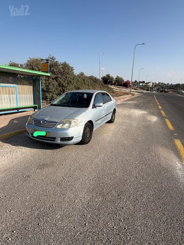 מודעת רכב טויוטה קורולה