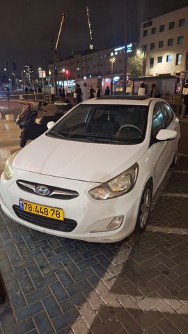 מודעת רכב יונדאי אקסנט i25