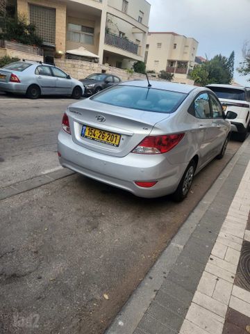 מודעת רכב יונדאי אקסנט i25