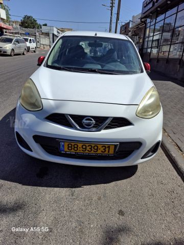 מודעת רכב ניסאן מיקרה