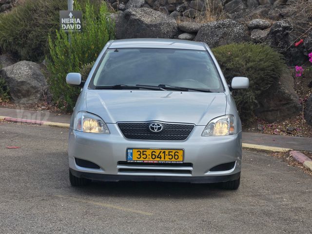 מודעת רכב טויוטה קורולה