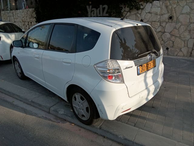 מודעת רכב הונדה ג'אז