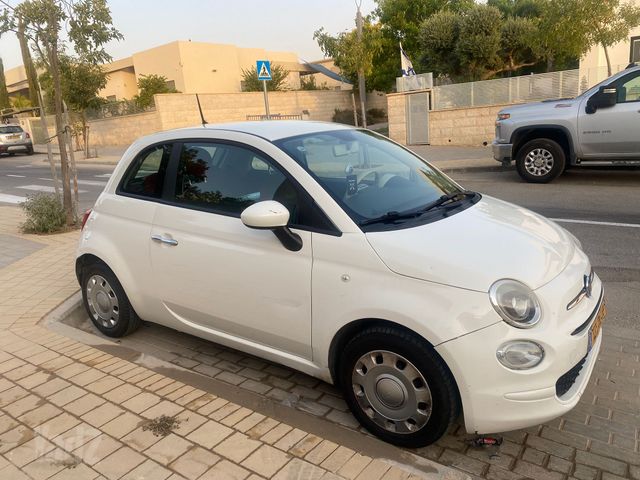 מודעת רכב פיאט 500