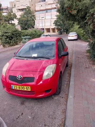 מודעת רכב טויוטה יאריס