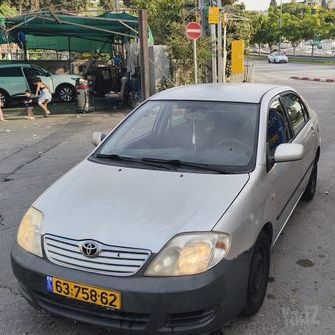 מודעת רכב טויוטה קורולה
