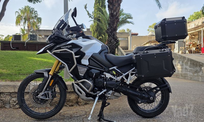 מודעת רכב טריומף Tiger 1200 rally explorer