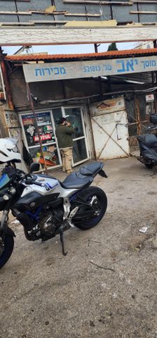 מודעת רכב ימאהה MT 07