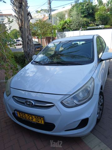 מודעת רכב יונדאי אקסנט i25