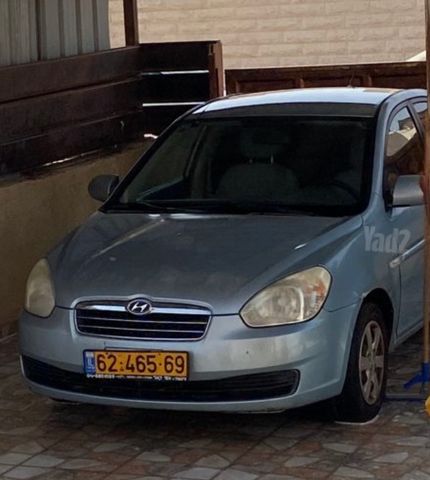 מודעת רכב יונדאי אקסנט i25