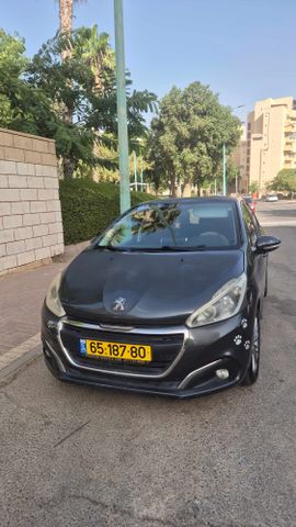 מודעת רכב פיג'ו 208