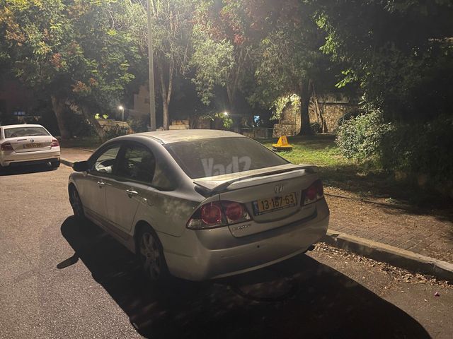 מודעת רכב הונדה סיוויק